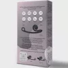 SNAIL VIBE - ívelt fekete vibrátor élvezetekhez