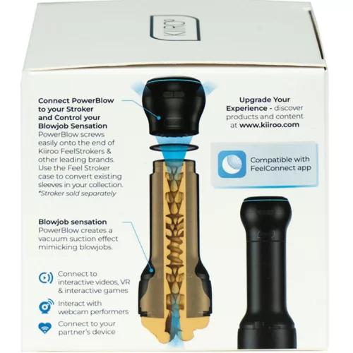 KIIROO PowerBlow – interaktív, stimuláló maszturbátor