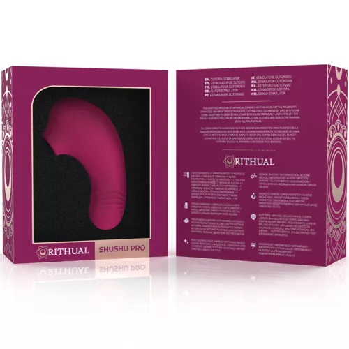 RITHUAL Shushu Pro – prémium csiklóizgató 2 erős motorral