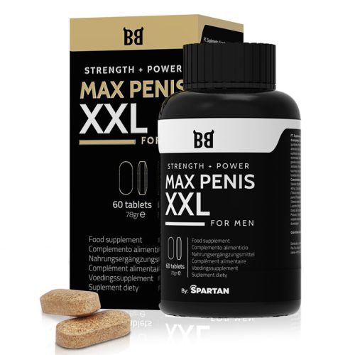 BLACKBULL BY SPARTAN - MAX PENIS XXL - PÉNISZNÖVELŐ - 60 TABLETTA