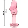 Ibiza Nebula 6 – prémium boroszilikát üveg anál dugó 12,5 cm