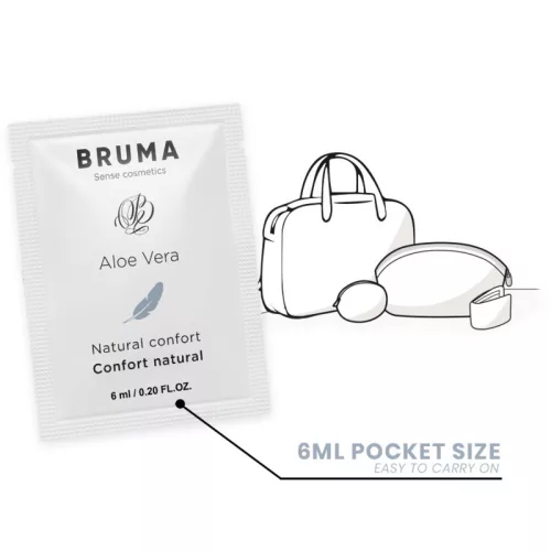 Bruma Aloe Vera – természetes síkosító gél (6 ml)