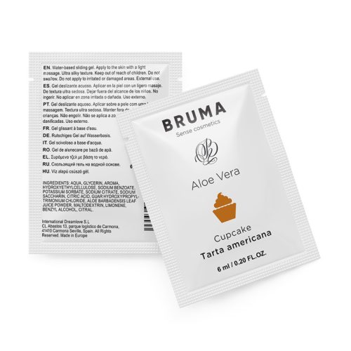 BRUMA - ALOE VERA CSÚSZÓ GÉL CUPCAKE ÍZ 6 ML