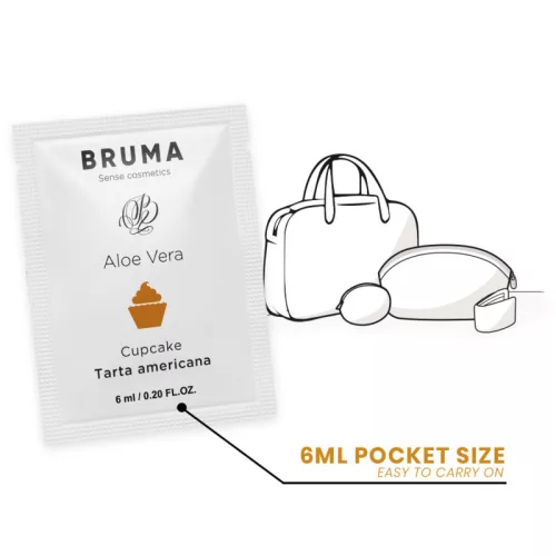 BRUMA - Aloe Vera síkosító – cupcake ízű, prémium 6 ml