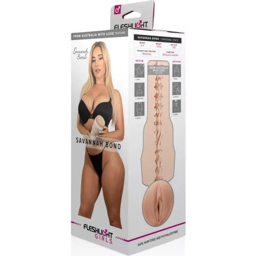 Fleshlight Savannah Bond maszturbátor - vagina
