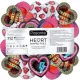 Pasante Red Heart szívmintás óvszer - 144 db