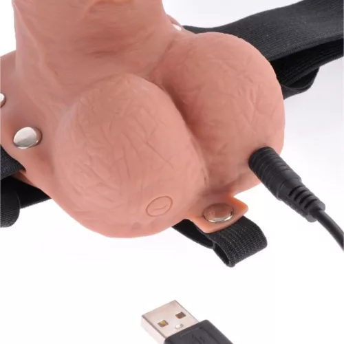 Fetish Fantasy – állítható vibráló pénisz 17,8 cm