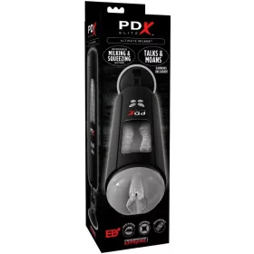 PDX ELITE - érzéki stimuláló maszturbátor hanggal