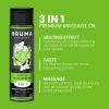 BRUMA - prémium masszázsolaj: 3 az 1-ben, dinnye illatú 100 ml