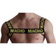 Macho - kétszínű prémium harnes szexjáték
