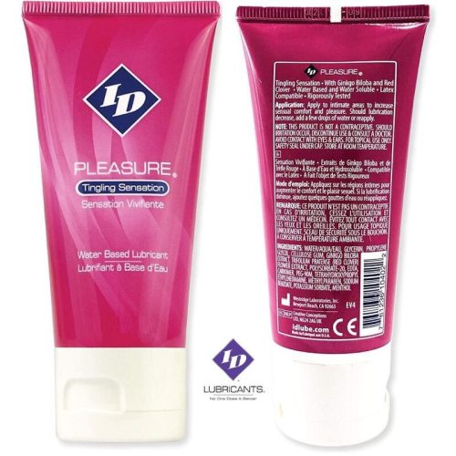 ID PLEASURE – vízbázisú síkosító utazó tubus 60 ml