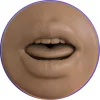Fleshlight Boost Blow MD Flesh Mouth maszturbátor - száj, sötét natúr