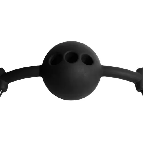 Fetish Bondage – légáteresztő szilikon golyós buksza