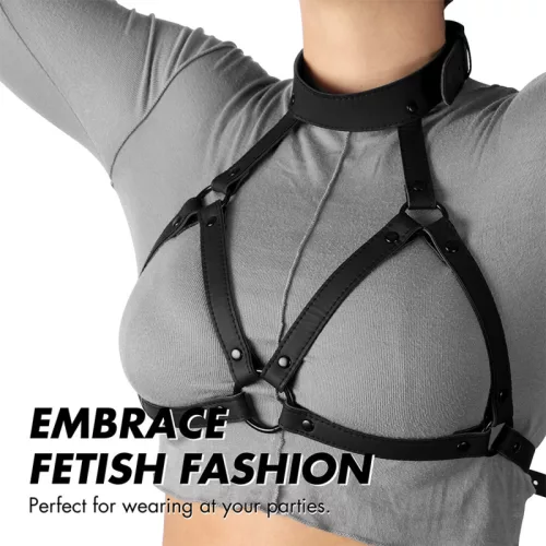 Fetish Submissive – állítható mellkaspánt prémium élményhez