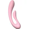 ADRIEN LASTIC - G-pontos dupla nyúl vibrátor rózsaszín