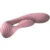 ADRIEN LASTIC - G-pontos dupla nyúl vibrátor rózsaszín