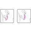 ADRIEN LASTIC - G-pontos dupla nyúl vibrátor rózsaszín