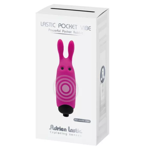 ADRIEN LASTIC - Rózsaszín zseb vibrátor érzéki játékhoz