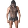 ANAIS MEN – érzéki kapucnis póló XXXL méretben