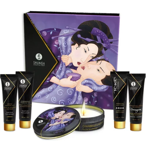 SHUNGA – egzotikus gyümölcs aromájú masszázsolaj