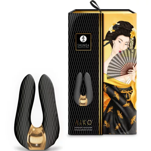 SHUNGA - AIKO intim masszírozó – elegáns feketében