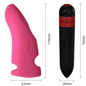 ARMONY - Aurora prémium ujjvibrátor, fuchsiás színben