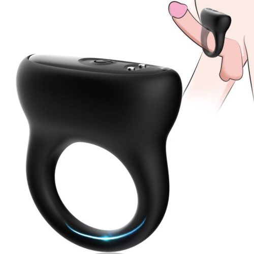 ARMONY – prémium fekete vibráló gyűrű