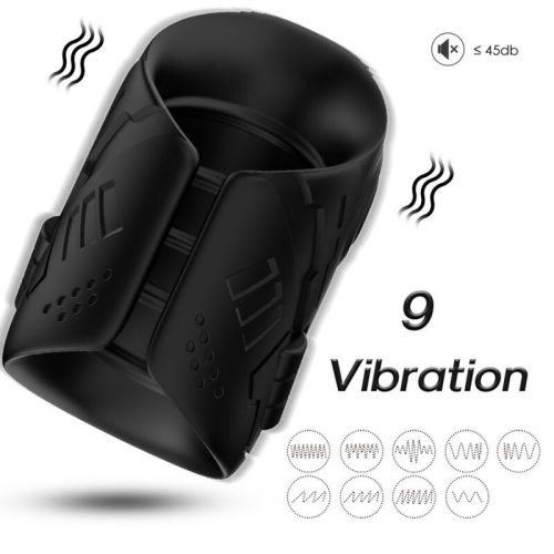ARMONY - érzéki vibrátor és maszturbátor fekete színben