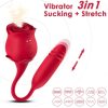 ARMONY - vibráló csiklóizgató és vibrátor, piros színben
