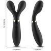 ARMONY Y-WAND – dupla fejű masszírozó és vibrátor, fekete
