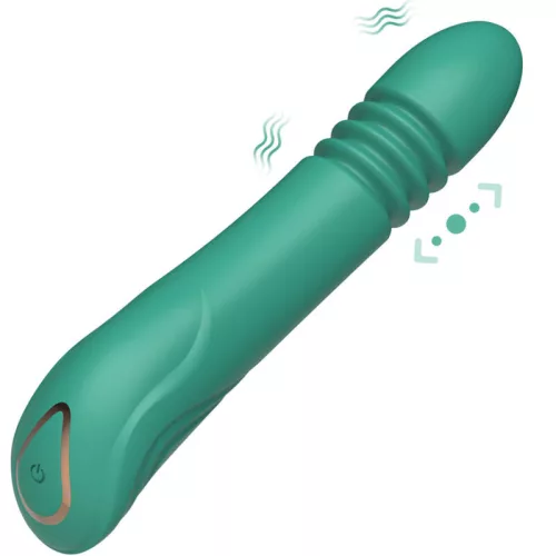 ARMONY - zöld G-pontos vibrátor és lökő funkcióval