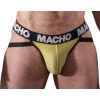 Macho MX25A – sárga lycra jockstrap, prémium érzékiség