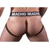 Macho MX25A – sárga lycra jockstrap, prémium érzékiség