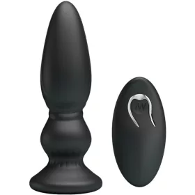   MR PLAY – erőteljes távirányítós anális vibrátor fekete