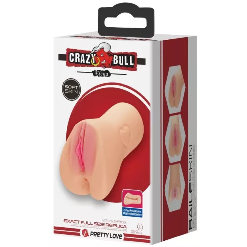 Crazy Bull Elena művagina - élethű kialakítással