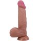 PRETTY LOVE – valósághű dildó csúszó bőrfelülettel 21,8 cm