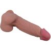PRETTY LOVE – valósághű dildó csúszó bőrfelülettel 21,8 cm
