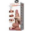 Pretty Love Sliding Skin tapadókorongos dildó - 20,6cm