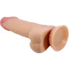 Pretty Love Sliding Skin tapadókorongos csúszó bőrű dildó - 19,4cm