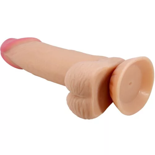 Pretty Love Sliding Skin tapadókorongos csúszó bőrű dildó - 19,4cm