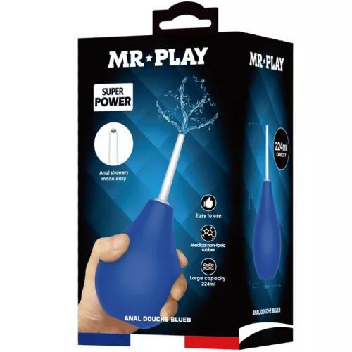 MR PLAY – szuper erős kék anál zuhany