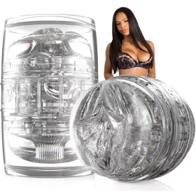   Fleshlight Quickshot Autumn Falls kompakt dupla maszturbátor - áttetsző