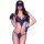 CHILIROSE – érzéki kék body L/XL méretben