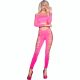 CHILIROSE - elegáns rózsaszín topp és leggings S/M