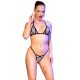 CHILIROSE – elegáns ezüst bikini S/M méretben