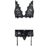 LIVCO CORSETTI SETS - BELITA LC 90231 MELLTARTÓ + BUGYI + HARISNYATARTÓ FEKETE S/M