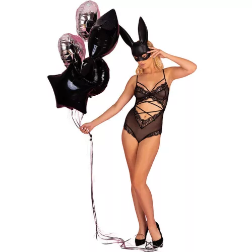 LIVCO CORSETTI FASHION - érzéki fekete body női esszencia