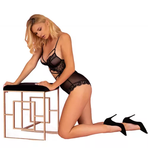 LIVCO CORSETTI FASHION - érzéki fekete body női esszencia