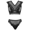 LIVCO CORSETTI SETS - TIMOSAN LC 90631 MELLTARTÓ + BUGYI FEKETE