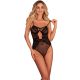 LIVCO CORSETTI SETS - FINASAN LC 90632 TEST FEKETE L/XL